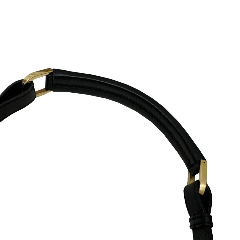 GUCCI Black Leather Shoulder Bag - Picture 10 of 13